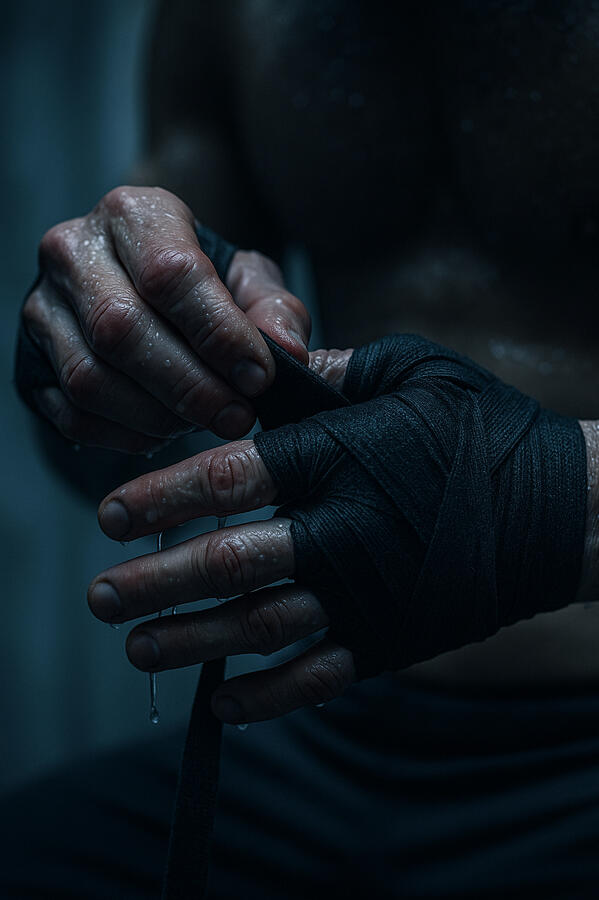 Boxing hands Boxing hands